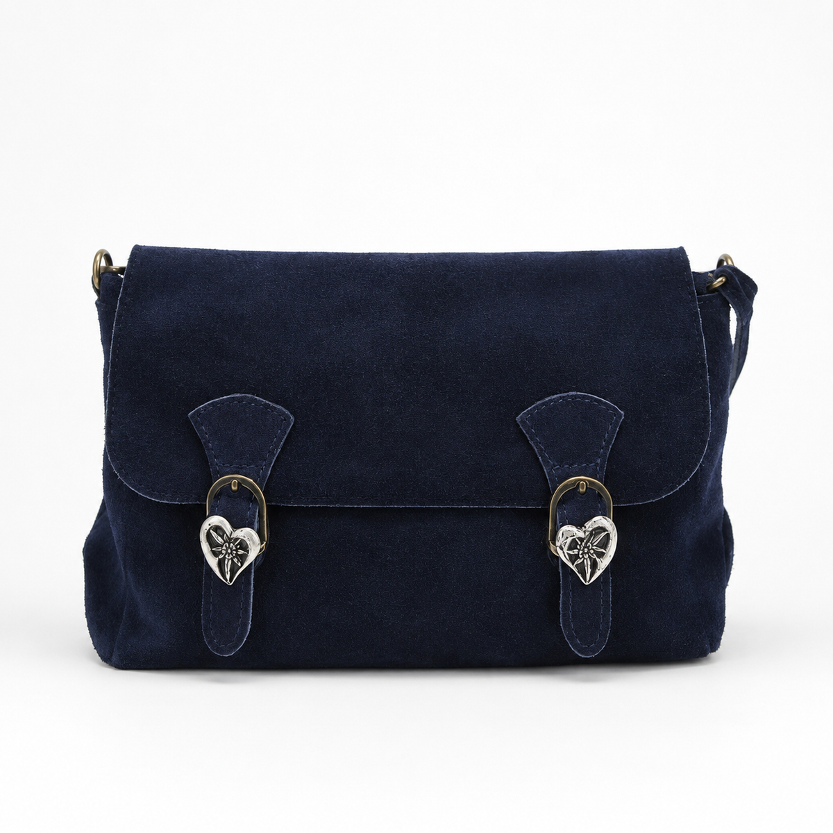 Marie Echtledertasche – Marine